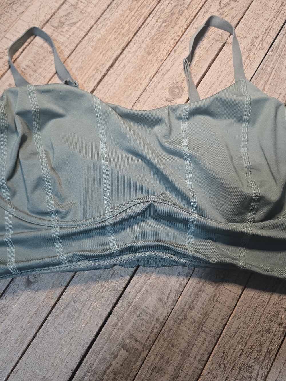 PINK Victoria's Secret Bralette in Sage Green